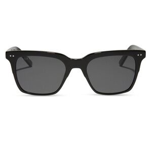DIFF EYEWEAR Billie Polarized Square Acetate Sunglasses 53mm 100% UV Protection